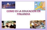 Como es la educación en finlandia tic