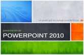 Introducing powerpoint2010