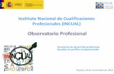 Observatorio profesional incual