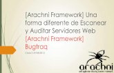 [Arachni framework] una forma diferente de escanear y auditar servidores web