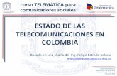 Estado actual de las telecomunicaciones en Colombia
