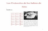 LOS PROTOCOLOS DE LOS SABIOS DE SION  (1905)