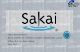 Plataforma e-learning Sakai