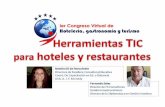 Herramientas TIC para la hotelería y el turismo. 1er Congreso Virtual de Hotelería, Gastronomía y Turismo