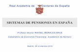 Sistemas de Pensiones en España