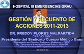 Freddy Flores Malpartida - Gestión 2011-2013 HEG