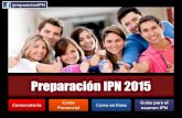 Preparación IPN 2015