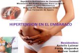 Hipertension Inducida por el Embarazo