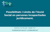 FSYC - Possibilitats i Límits de l’Acció Social en persones incapacitades jurídicament