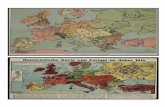 Mapas Satíricos - Primera Guerra Mundial