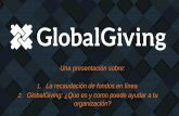 GlobalGiving's Online Fundraising Workshop in Bogota 2015