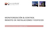 E-Controls monitorizacion y control remoto de instalaciones