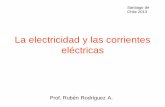 La electricidad y las corrientes eléctricas