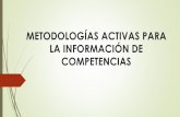 Metodologías activas para la información de competencias