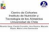 Presentación INTA-Centro de cohortes Instituto de nutrición y tecnología de los alimentos Universidad de Chile