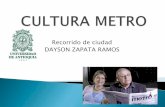 Cultura Metro (Medellín) por Dayson Zapata