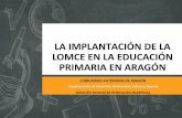 Novedades Currículo Educación Primaria Aragón