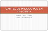 Cartel de productos en colombia