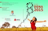 Programa d'activitats DONA 2015 la Pobla de Vallbona