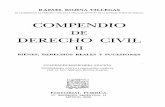 Compendio de derecho civil   tomo II - bienes, derechos reales y sucesiones- Rojina Villegas - rojina villegas