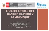 Estado actual del cáncer en el perú y lambayeque. actualizado 2014
