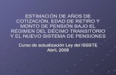 06. EstimacióN De AñOs De CotizacióN, Edad De Retiro Y Monto De PensióN