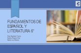 Fundamentos de español y literatura 6°