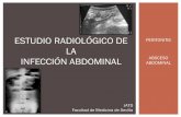 Estudio radiológico de la infección abdominal