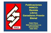Publicaciones ININCO