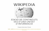 1399 IVAP Wikipedia Biblioteca Valenciana Ferran Santonja NOVES TECNOLOGIES EN BIBLIOTEQUES, ARXIUS I CENTRES DE DOCUMENTACIÓ.