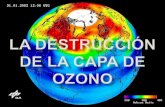 La destrucción de la capa de ozono