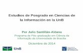 Estudios de Posgrado en Ciencias de la Información en la UnB
