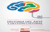 Nuevo posgrado y maestría en historia del arte y gestión cultural