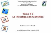 Tema 2 metodología la investigación cientifica