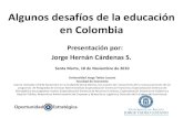 Desafíos de la Educación en Colombia