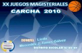 GRUPOS PARA ENCUENTROS MAGISTERIALES 2010