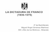 La dictadura de franco