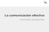 Comunicación Efectiva (20 hrs) Raúl Rivera