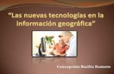 Las nuevas tecnologías en la información geográfica
