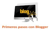 Primeros pasos con BLOGGER - Crea tu blog