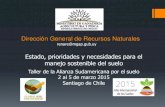 Estado, prioridades y necesidades para el manejo sostenible del suelo en Uruguay - Mariana Hill