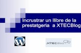 Incrustrar Un Llibre De La Prestatgeria En Xtec Blog