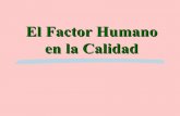 J. Garcia - Verdugo -  El factor humano en la calidad