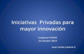 Juan carlos latorre   iniciativas   privadas para mayor innovación