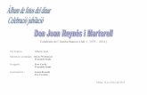 Àlbum dinar jubilació Joan Reynés