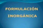 Formulacion inorganica