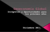 Geoeconomía global (llc dic. 2011)