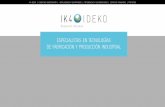 Presentación corporativa Centro tecnológico IK4-IDEKO