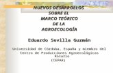 Congreso socla2007 nuevos desarrollos sobre el marco teorico de la agroecologia