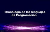 Cronologia de los Lenguajes de Programación